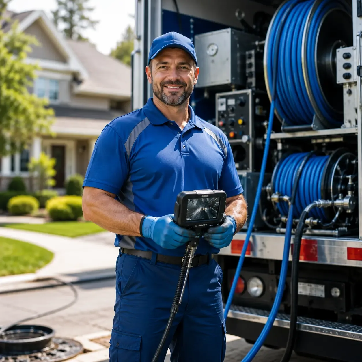 Local outdoor drain cleaning specialists in Gowen, MI